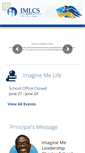 Mobile Screenshot of imaginemeleadership.org
